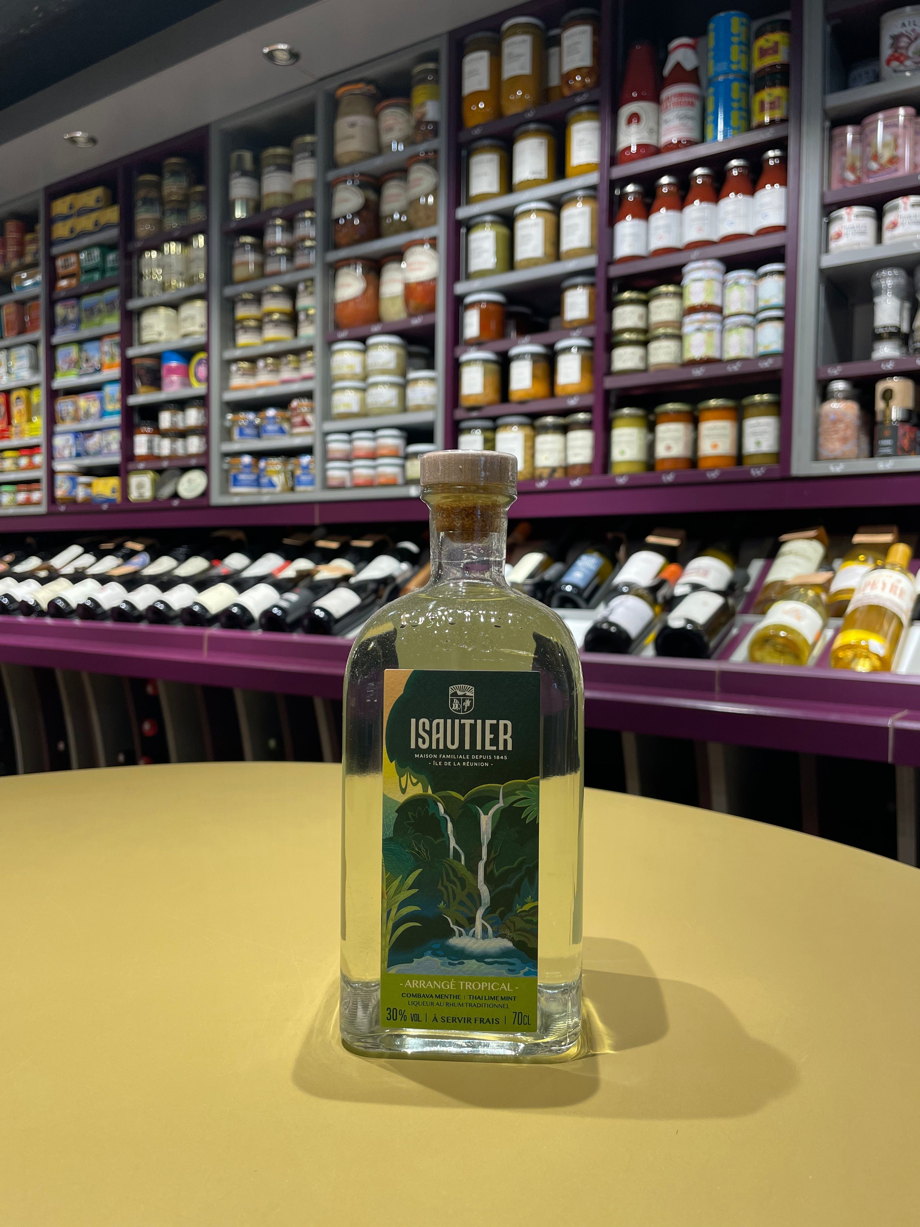 Rhum Arrangé Tropical Combava Menthe – Isautier