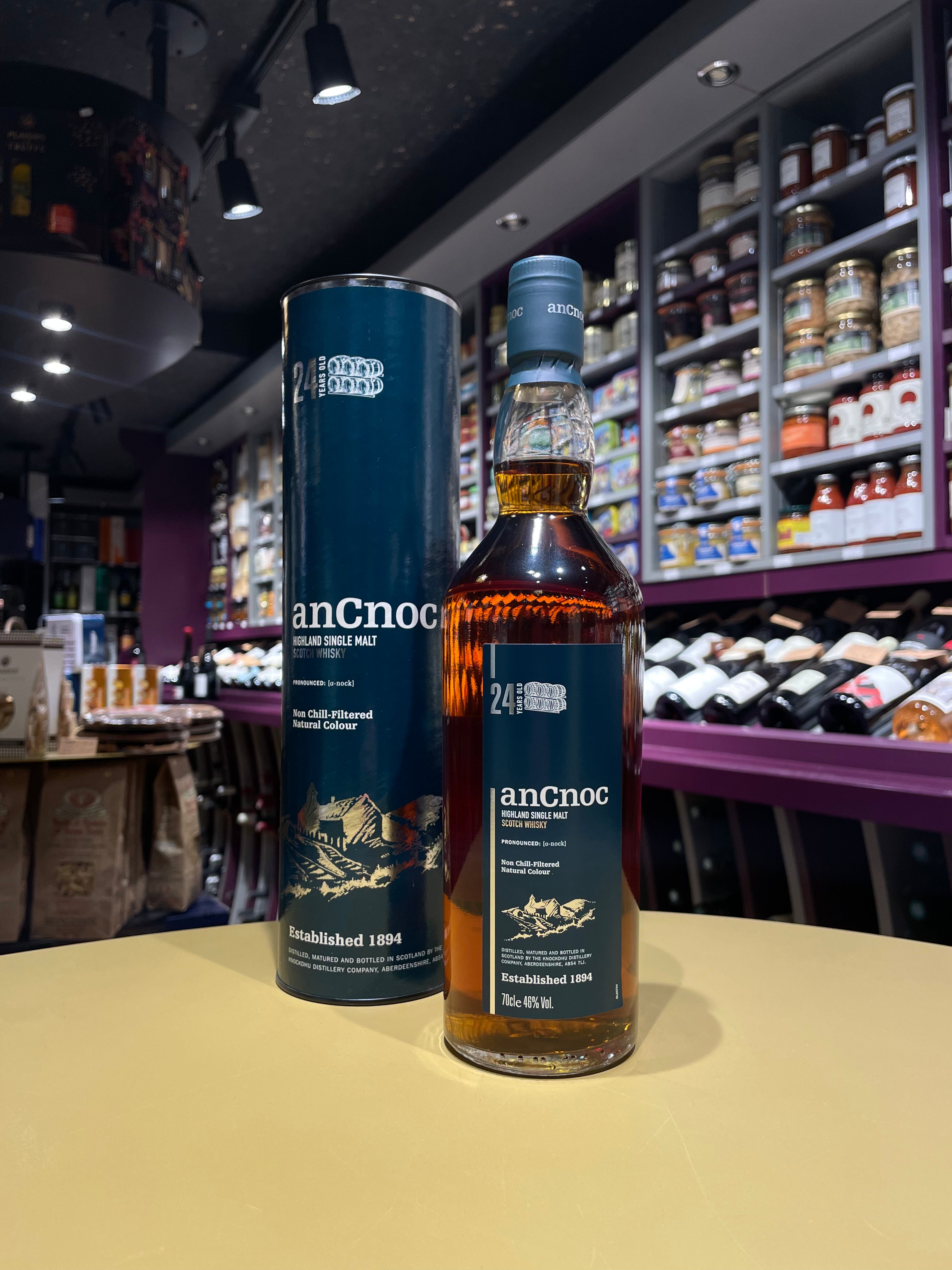WHISKY ANCNOC 24 ans 46% - 70cl - Ecosse
