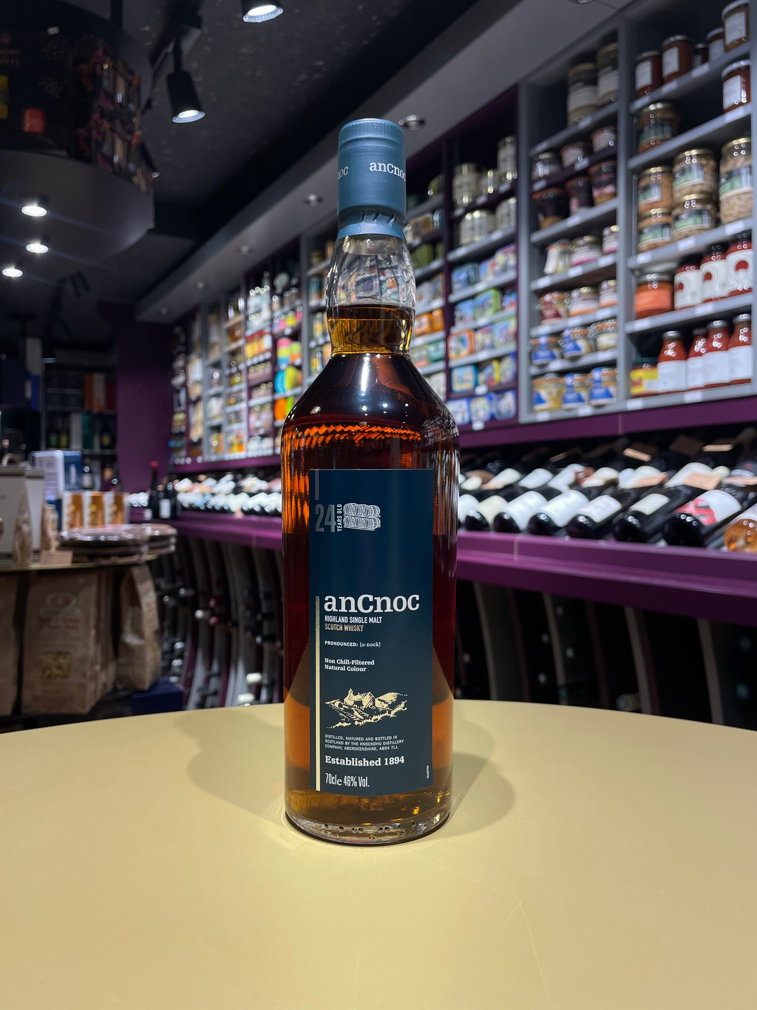 WHISKY ANCNOC 24 ans 46% - 70cl - Ecosse