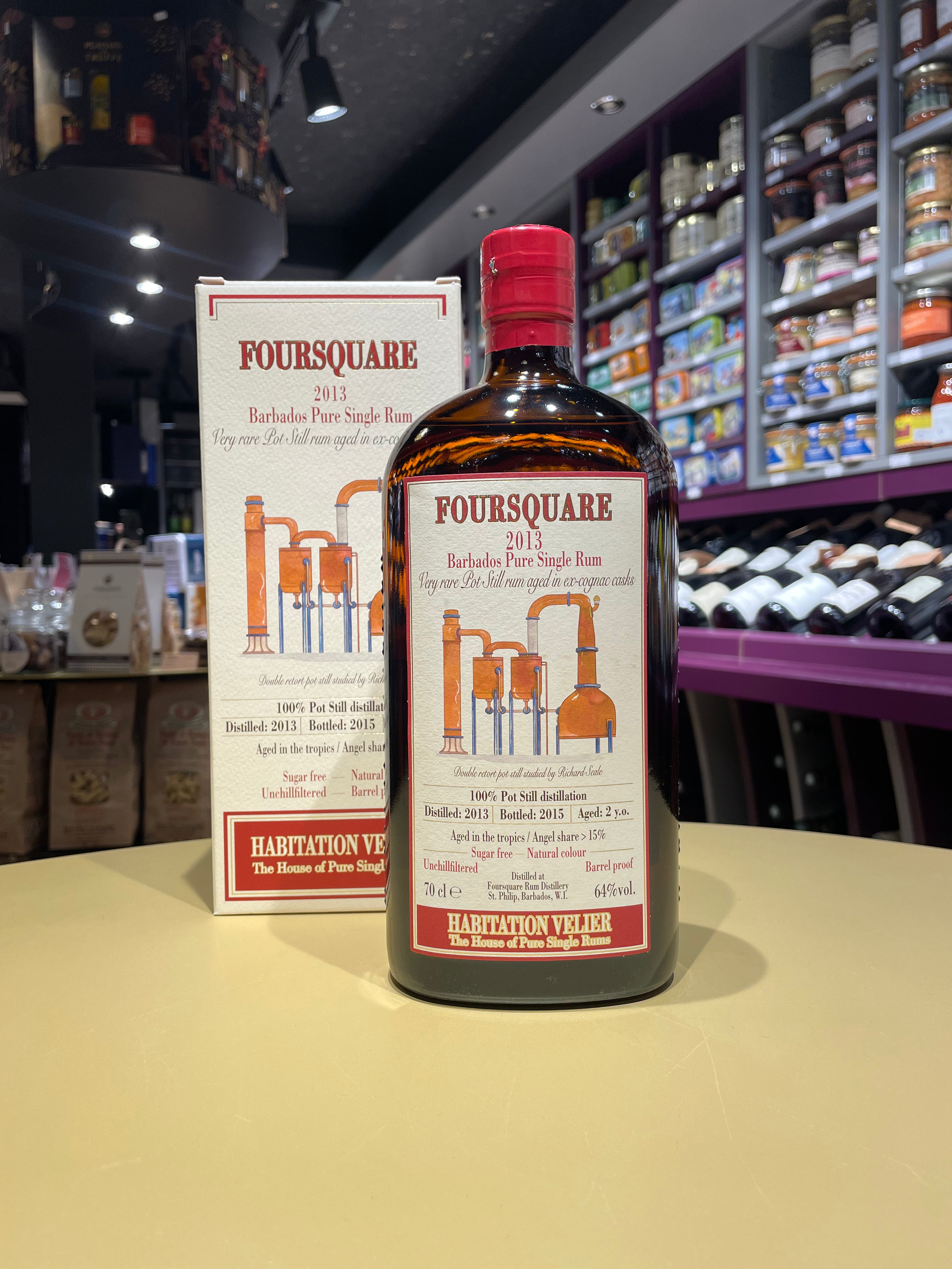 RHUM FOURSQUARE 2013 Habitation Velier 64% - 70cl - Barbade