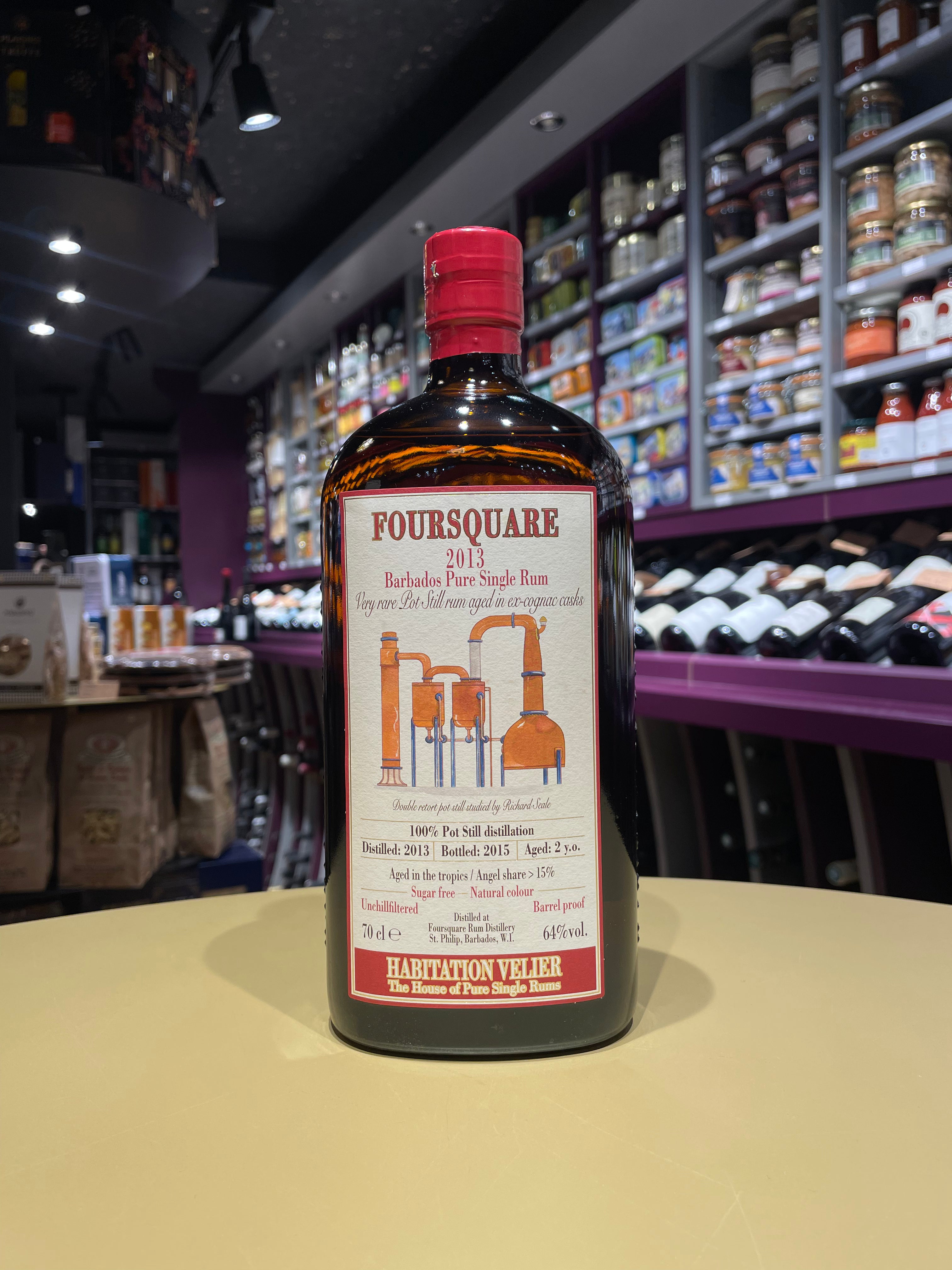 RHUM FOURSQUARE 2013 Habitation Velier 64% - 70cl - Barbade
