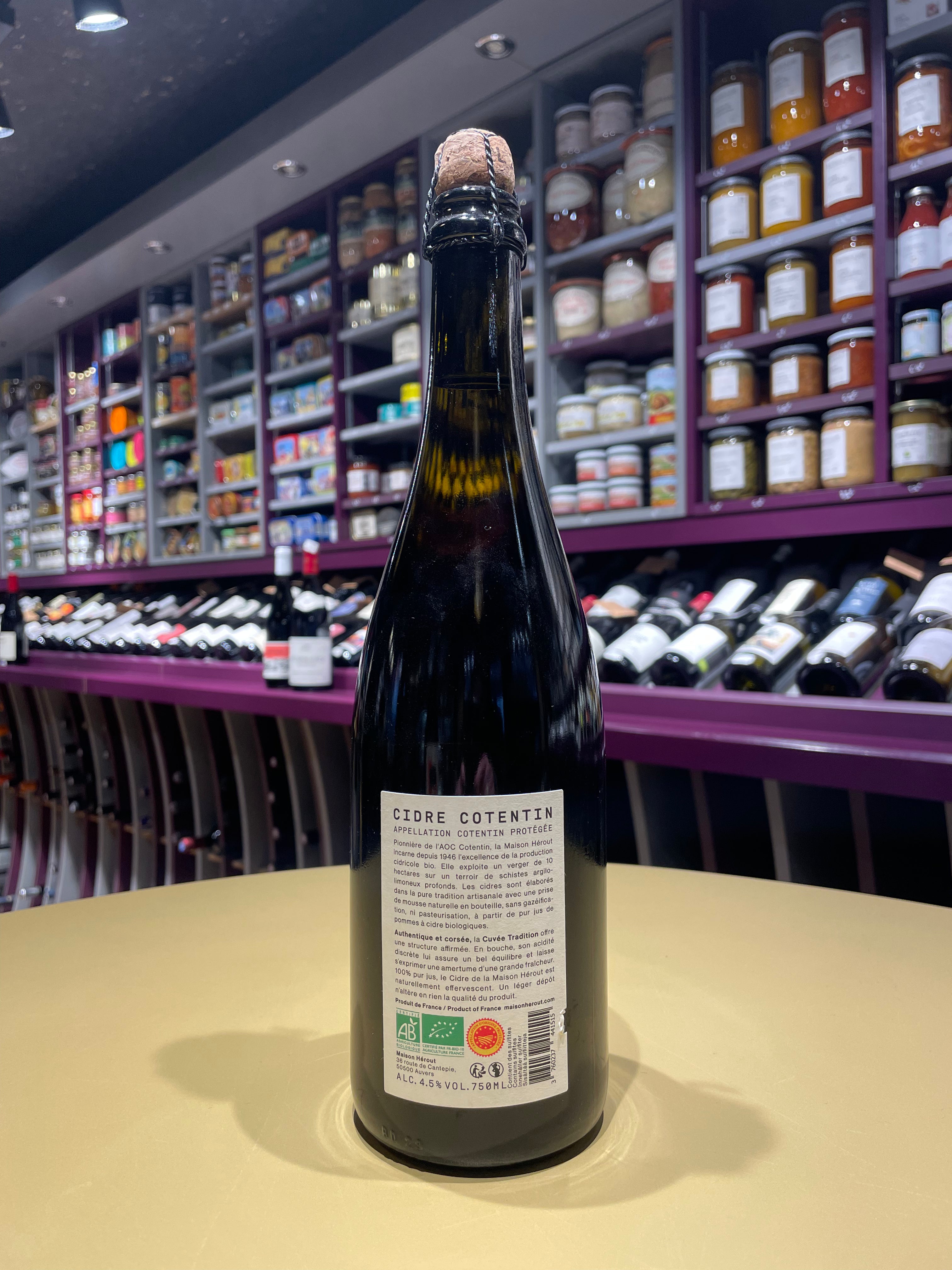 Cidre Hérout – Cuvée Tradition Brut 2021