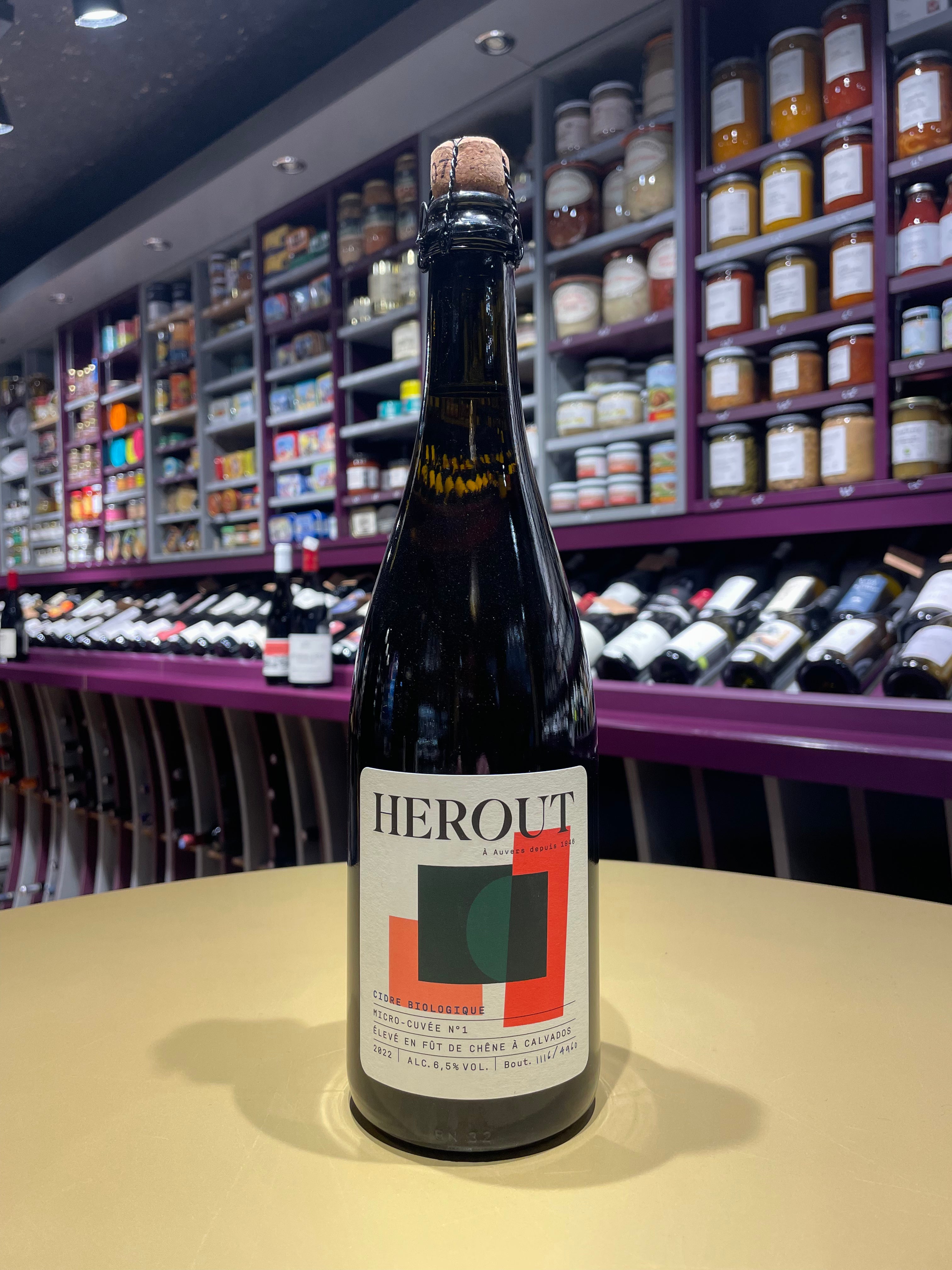 Cidre Micro‑Cuvée N°1 – Maison Hérout