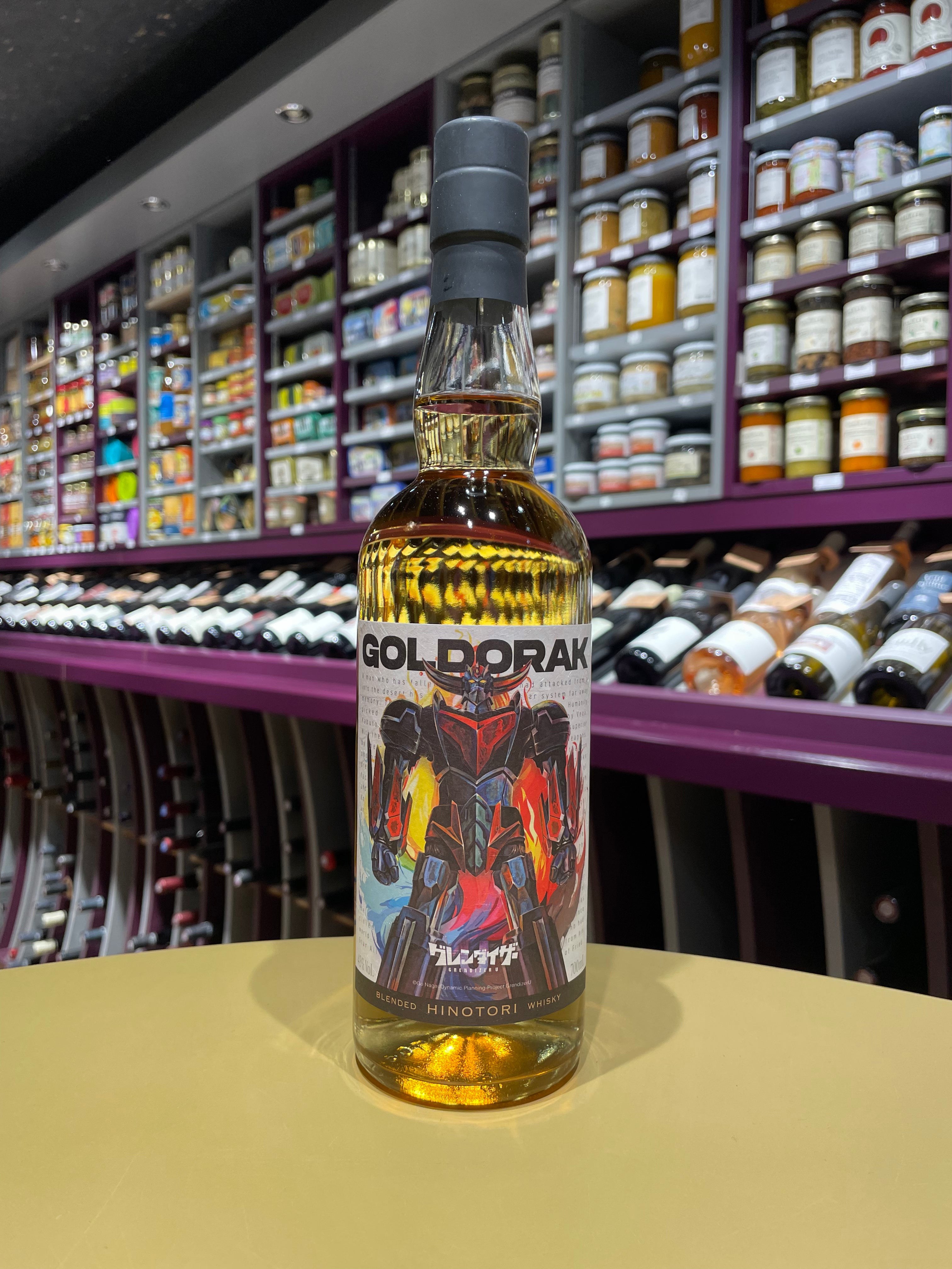 WHISKY HINOTORI Goldorak Edition 2024 43% – 70cl – Japon