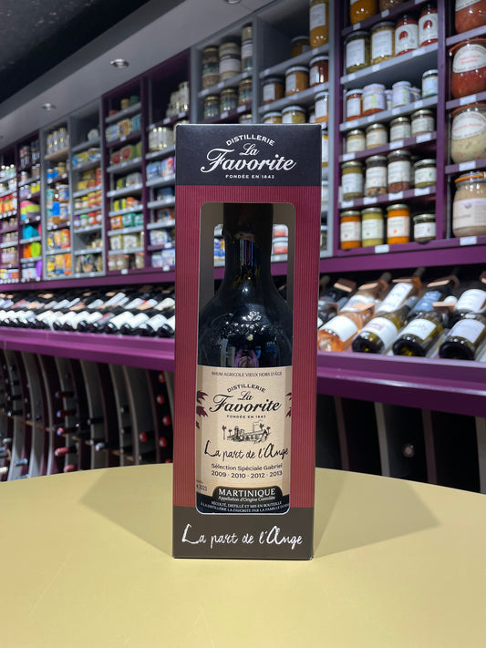 RHUM VIEUX LA FAVORITE La Part de l'Ange 43% – 70cl – Martinique
