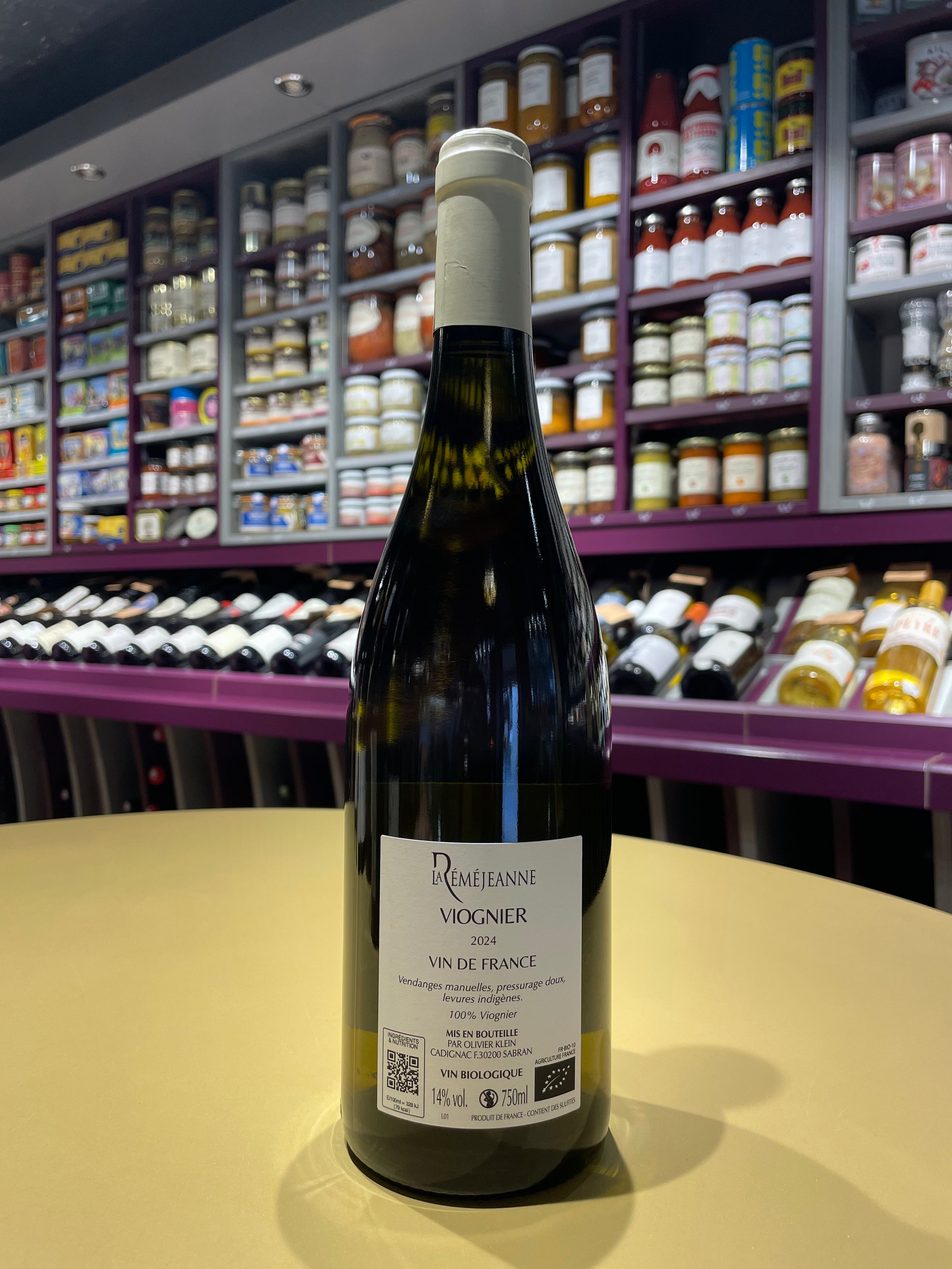 Domaine La Réméjeanne - Viognier 2024 – Vin de France Bio