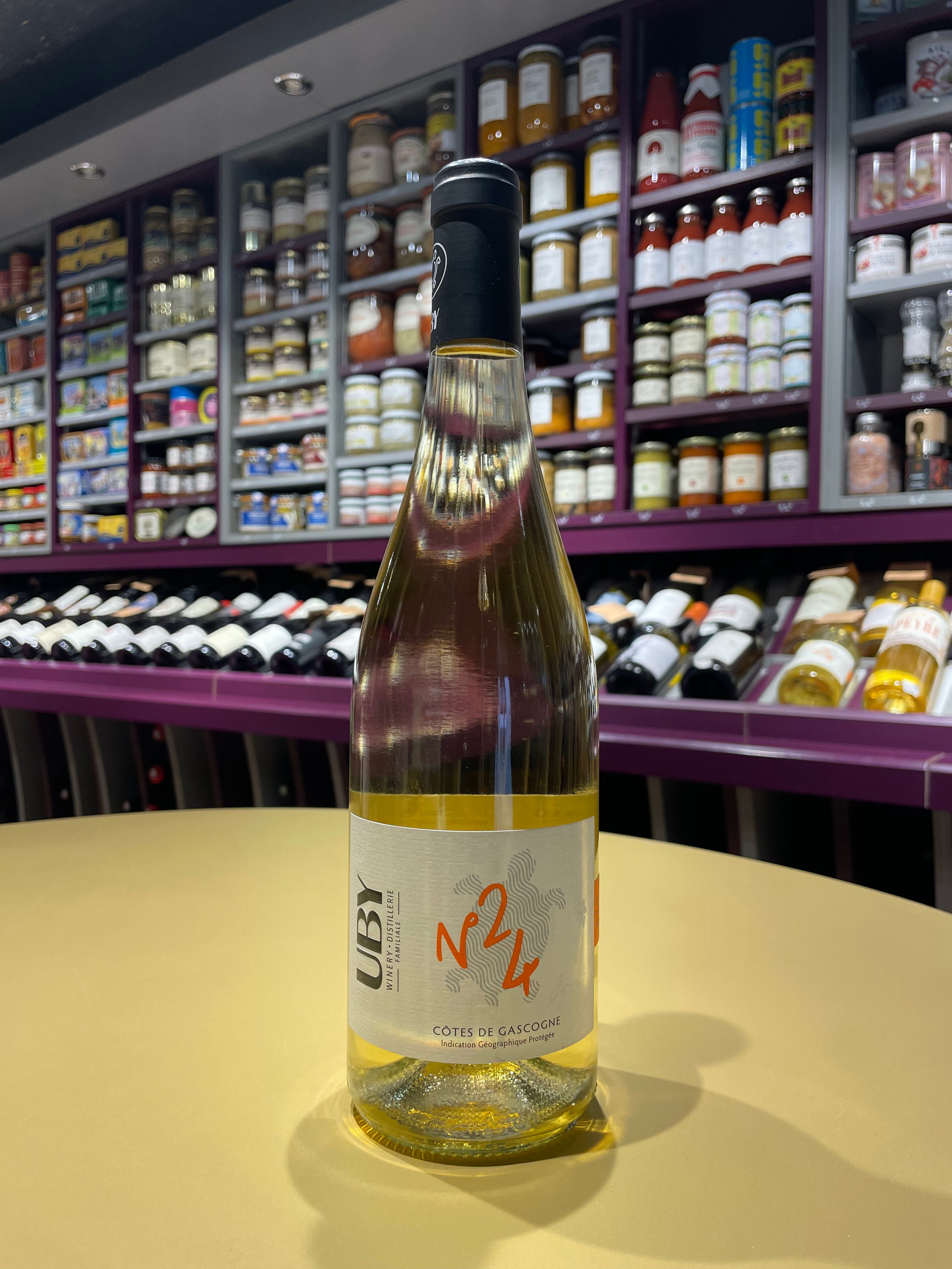 Uby N°24 – Vin Blanc Doux – Côtes de Gascogne 2024 - BIO