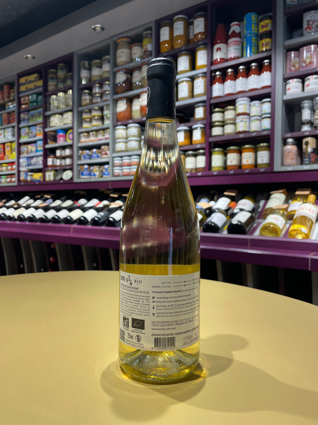 Uby N°24 – Vin Blanc Doux – Côtes de Gascogne 2024 - BIO