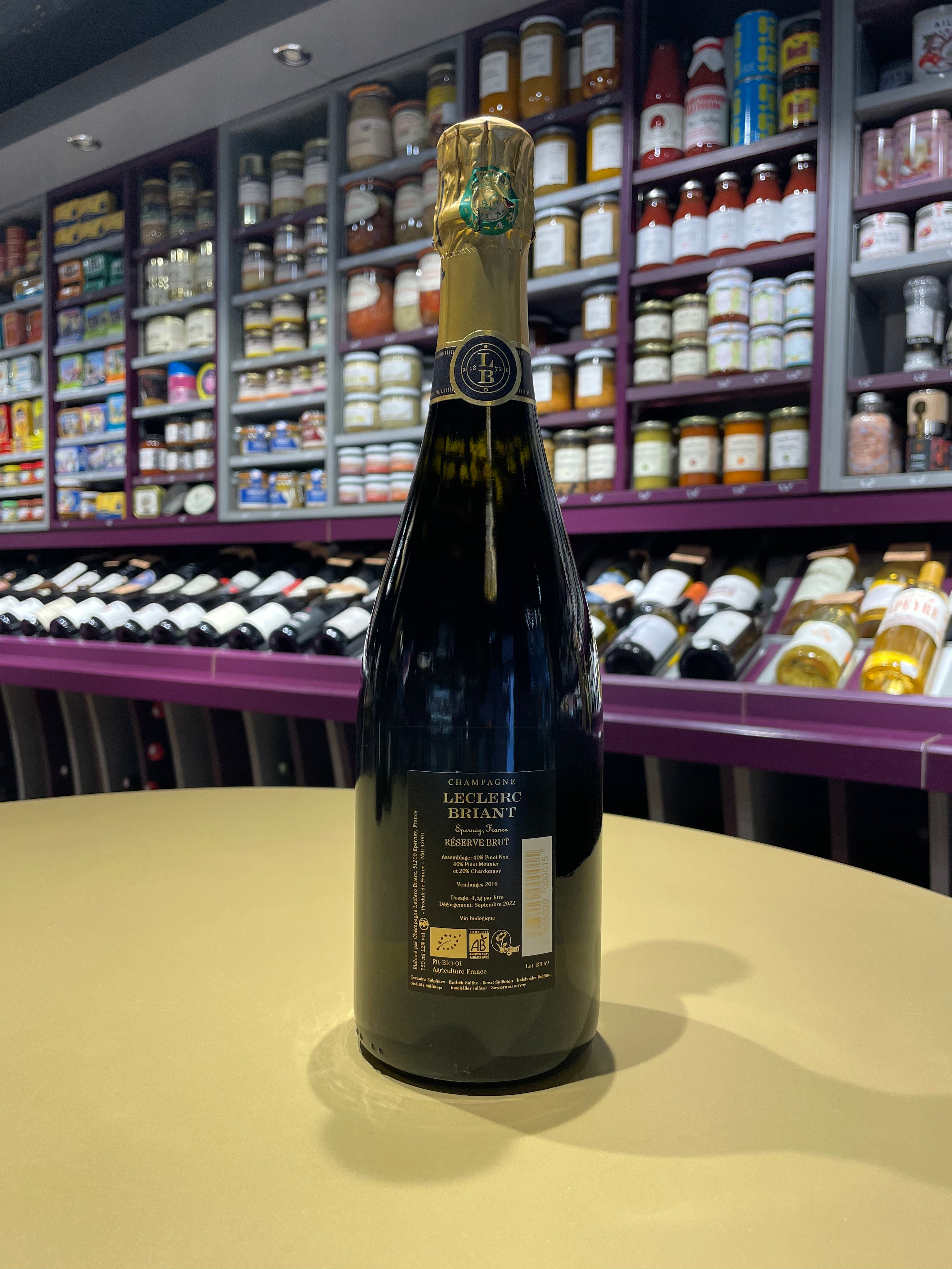Champagne Leclerc Briant – Brut Réserve - 75CL