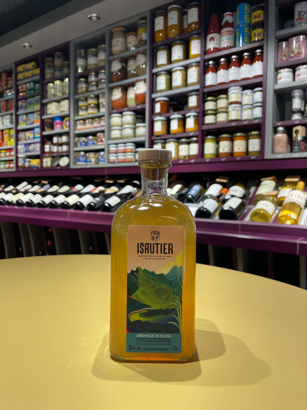 Rhum Arrangé Intense Citron 4 Saisons & Gingembre – Isautier