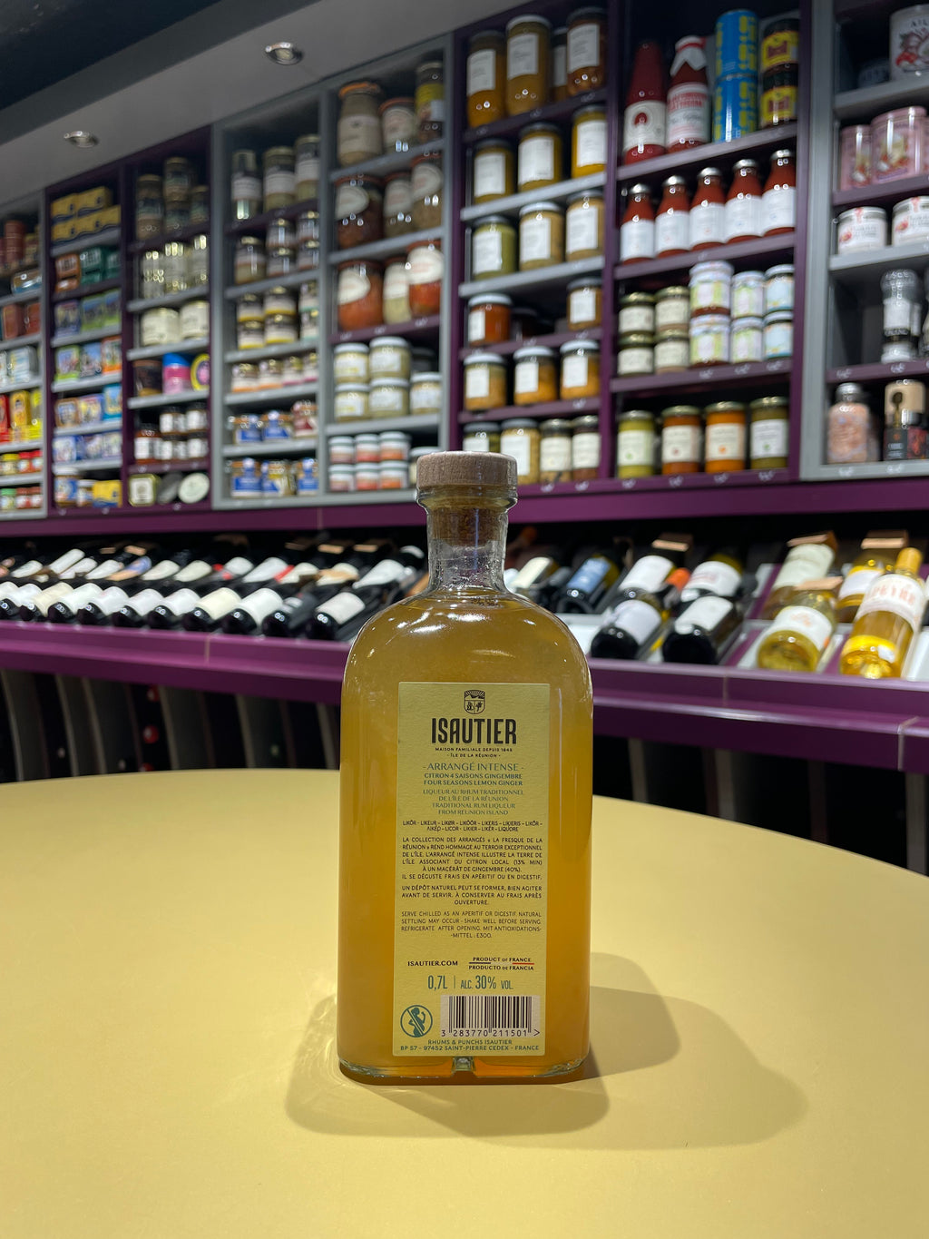 Rhum Arrangé Intense Citron 4 Saisons & Gingembre – Isautier