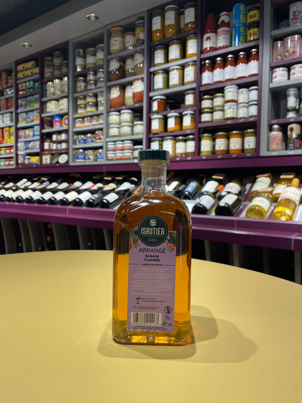 Rhum Arrangé Banane Flambée – Isautier