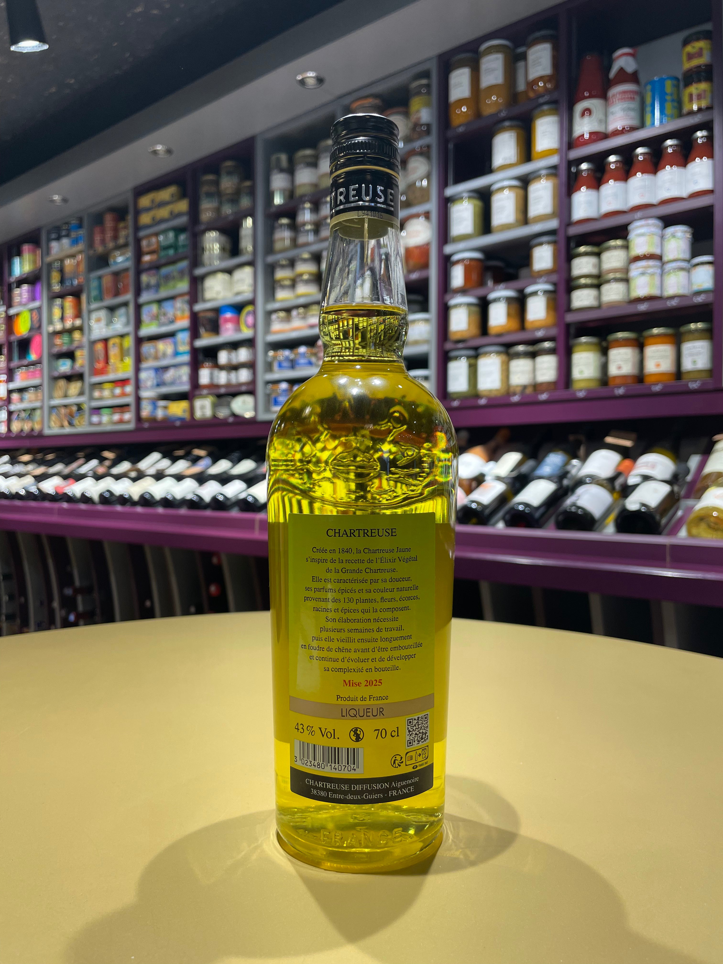 Chartreuse Jaune – Liqueur des Pères Chartreux