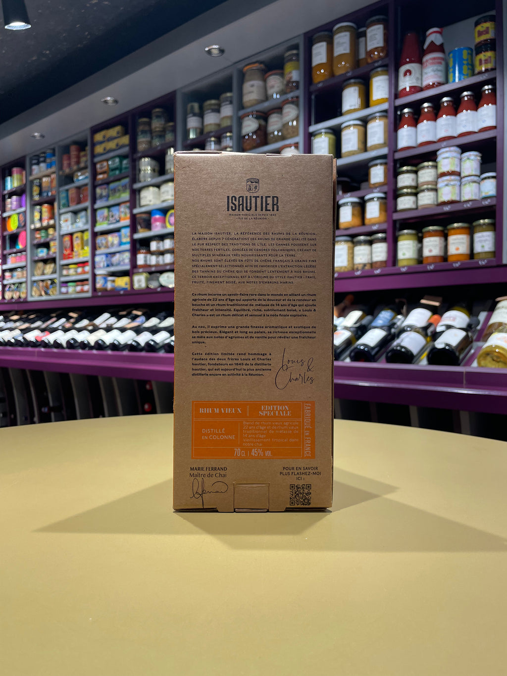 Rhum Vieux Louis & Charles Édition Spéciale – Isautier