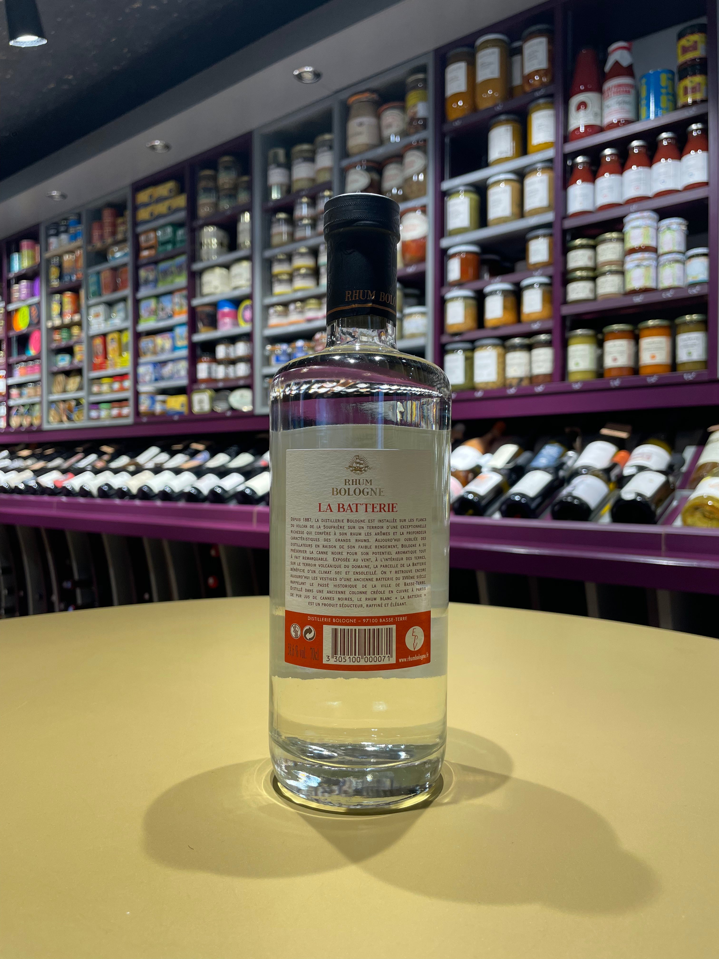 Rhum Blanc “La Batterie” – Bologne (Cuvée Parcellaire)